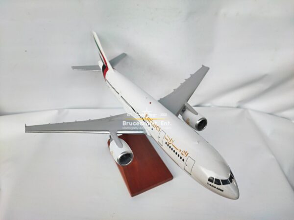 Model of A300-600R Emirates Airlines with detailed craftsmanship.